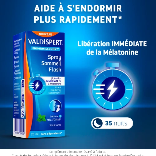 Spray Sommeil Flash Valdispert 20ml